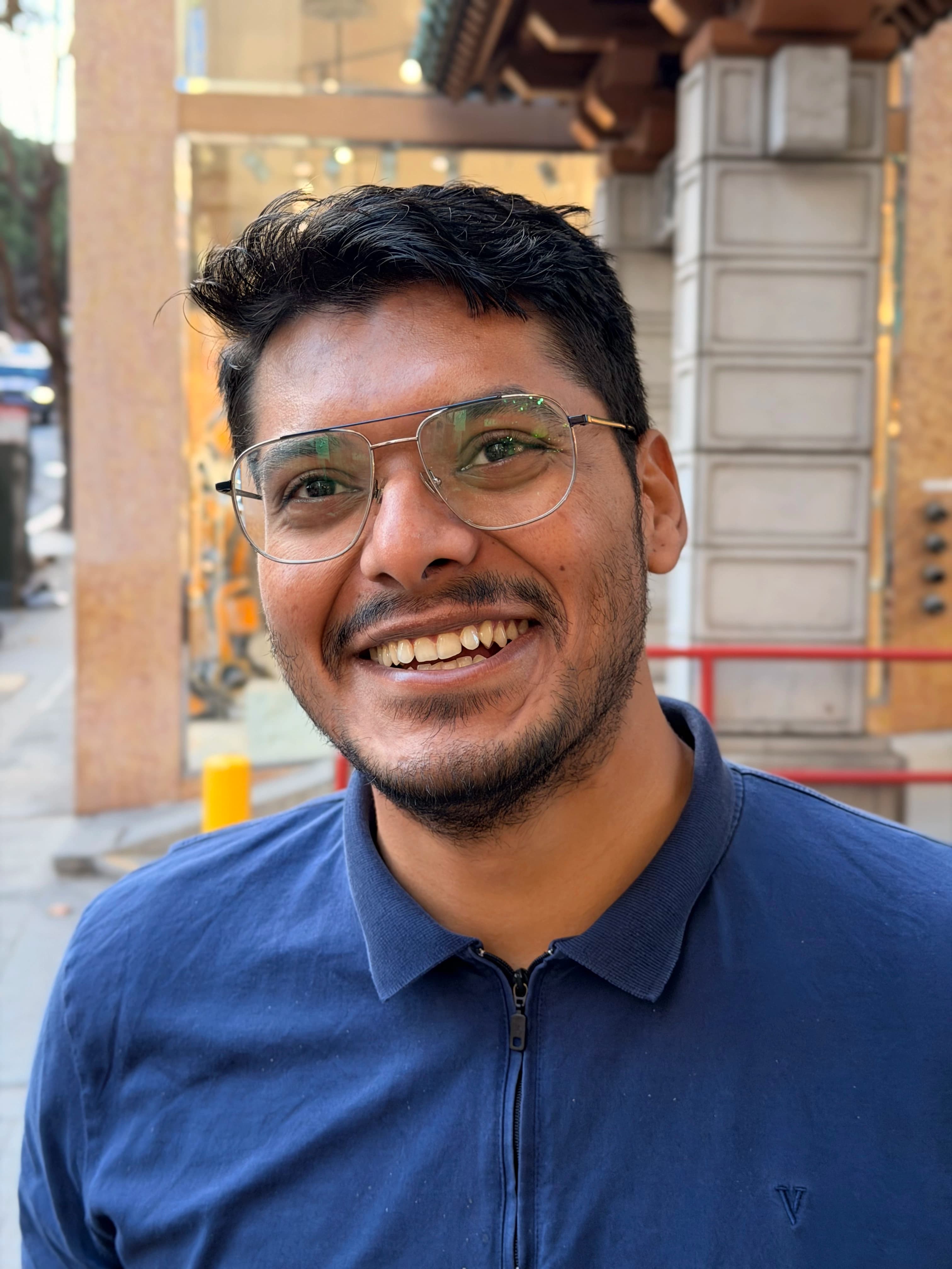 Sri Balaji Muruganandam smiling